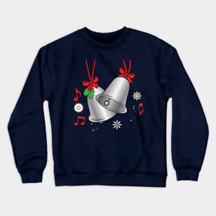 Ringing Christmas Bells in the Snow Crewneck Sweatshirt